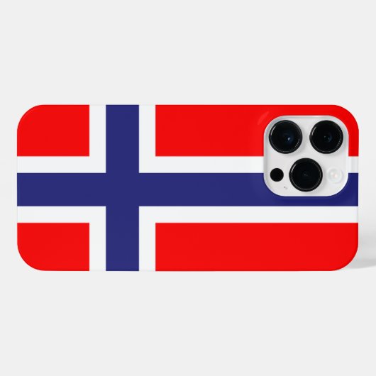 Norwegen iPhone Hülle (Rückseite (Horizontal))