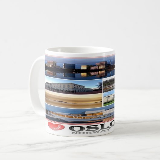 Norwegen - kaffeetasse (Vorderseite Links)