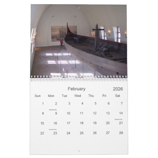 Norwegen - Kalender 2020 (Feb 2026)