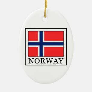 Norwegen Keramik Ornament