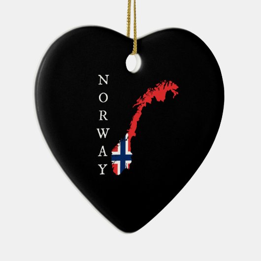 Norwegen Keramik Ornament (Rechts)