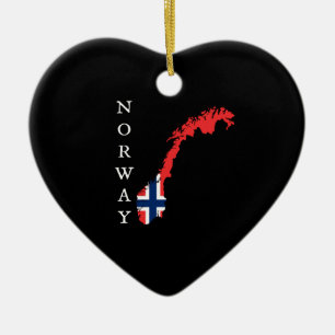 Norwegen Keramik Ornament