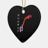 Norwegen Keramik Ornament (Links)