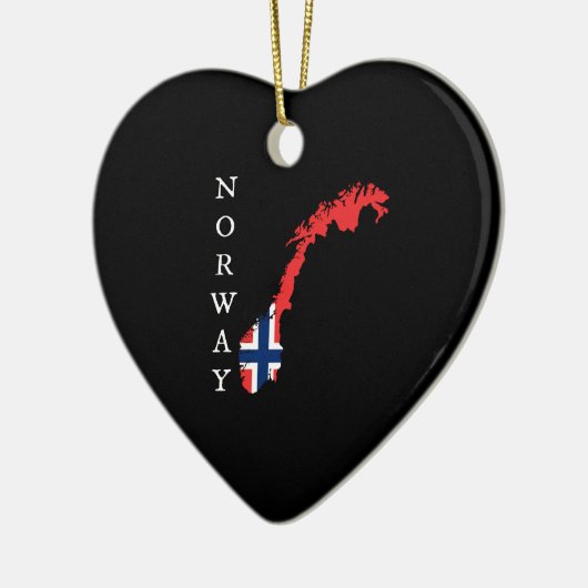 Norwegen Keramik Ornament (Links)