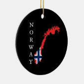 Norwegen Keramik Ornament (Rechts)