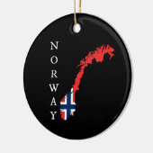 Norwegen Keramik Ornament (Links)