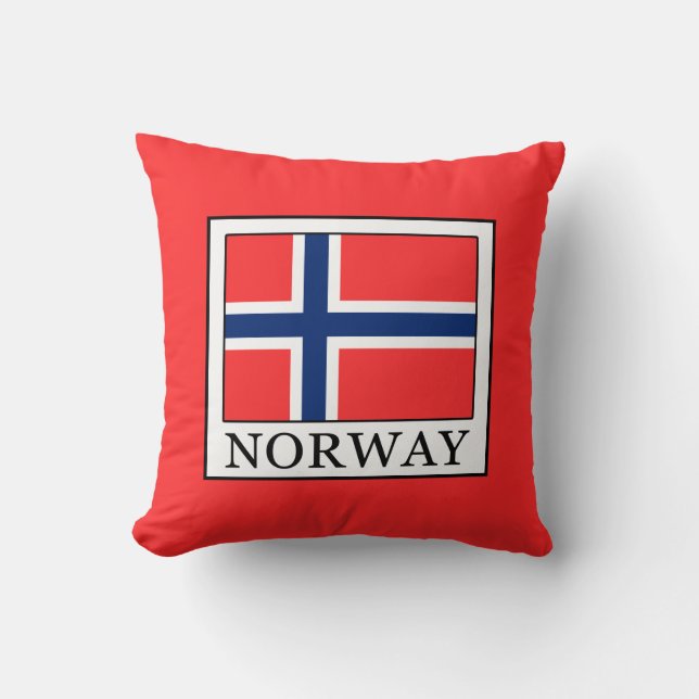 Norwegen Kissen (Vorderseite)