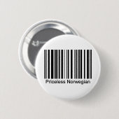 Norwegen-Knopf Button (Vorne & Hinten)