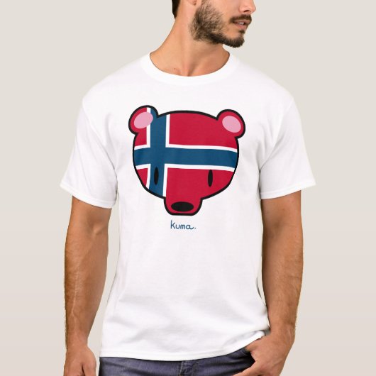 Norwegen KumaChan T-Shirt (Vorderseite)