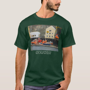 Norwegen, Küstenfischereiboote T-Shirt