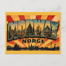 Norwegen Land Vintage