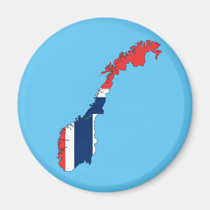 Norwegen-Landesflagge Magnet