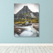 Norwegen Landschaftsbild Leinwanddruck (Insitu (Holzboden))