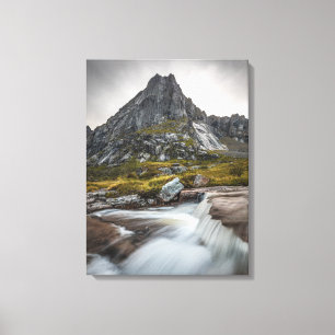 Norwegen Landschaftsbild Leinwanddruck