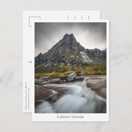 Norwegen Landschaftsbild Postkarte (Vorne/Hinten)