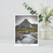 Norwegen Landschaftsbild Postkarte (Stehend Vorderseite)