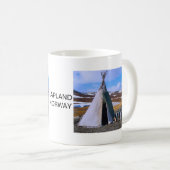 Norwegen, Lappland, Sami Regelung Kaffeetasse (VorderseiteRechts)