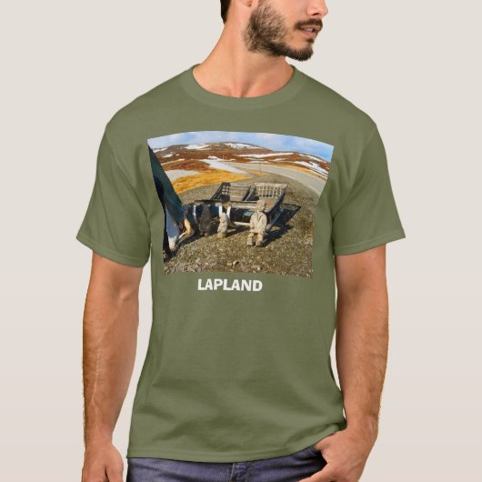 Norwegen, Lappland, Sami Regelung T-Shirt (Vorderseite)