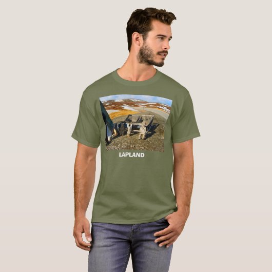 Norwegen, Lappland, Sami Regelung T-Shirt (Vorne ganz)