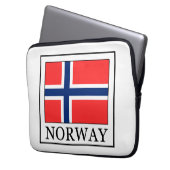 Norwegen Laptopschutzhülle (Vorderseite Links)