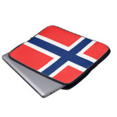 Norwegen Laptopschutzhülle (Vorne Knopf)