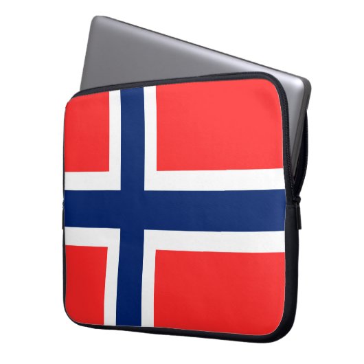 Norwegen Laptopschutzhülle (Vorderseite Links)