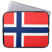 Norwegen Laptopschutzhülle (Vorderseite)