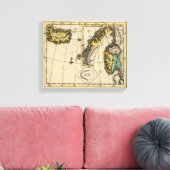 Norwegen Leinwanddruck (Insitu (Wohnzimmer))