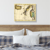 Norwegen Leinwanddruck (Insitu (Schlafzimmer))