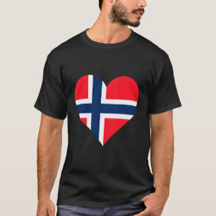 Norwegen Liebe Norwegen T-Shirt