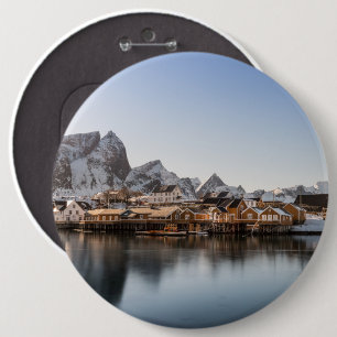 Norwegen Lofoten Button