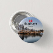 Norwegen Lofoten Button (Vorne & Hinten)