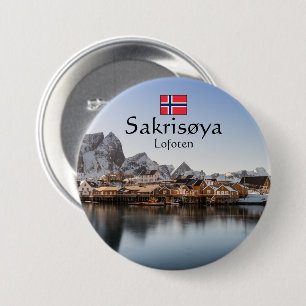 Norwegen Lofoten Button