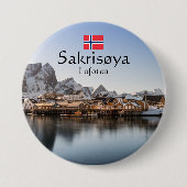 Norwegen Lofoten Button (Vorderseite)