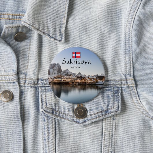 Norwegen Lofoten Button (Beispiel)