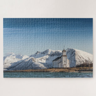 Norwegen Lofoten Church Puzzle