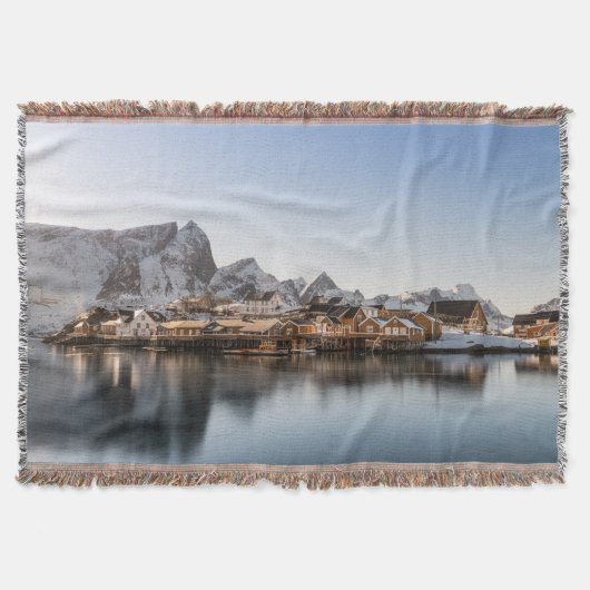 Norwegen Lofoten Decke (Vorderseite)