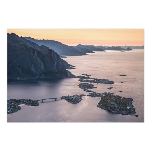 Norwegen Lofoten Fotodruck (Vorne)
