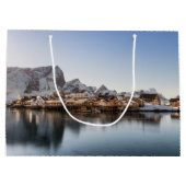 Norwegen Lofoten Große Geschenktüte (Rückseite)