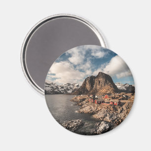 Norwegen Lofoten Inseln Souvenir Magnet