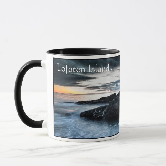 Norwegen Lofoten Islands Souvenir Tasse (Links)