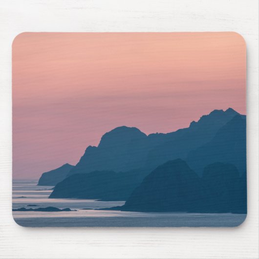 Norwegen Lofoten Landschaft Mousepad (Vorne)