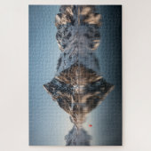 Norwegen Lofoten Landschaft Puzzle (Vertikal)