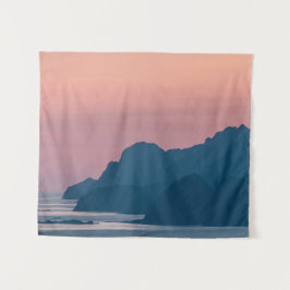 Norwegen Lofoten Landschaft Wandteppich