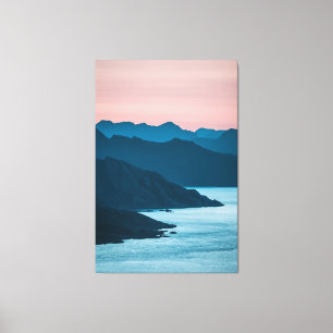 Norwegen Lofoten Landschaftsansicht Leinwanddruck