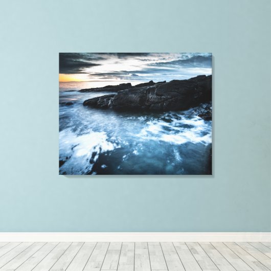 Norwegen Lofoten Leinwanddruck (Insitu (Holzboden))