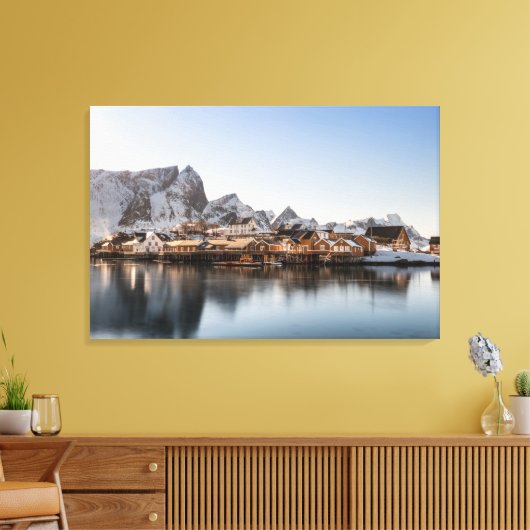 Norwegen Lofoten Leinwanddruck (Insitu (Wohnzimmer))