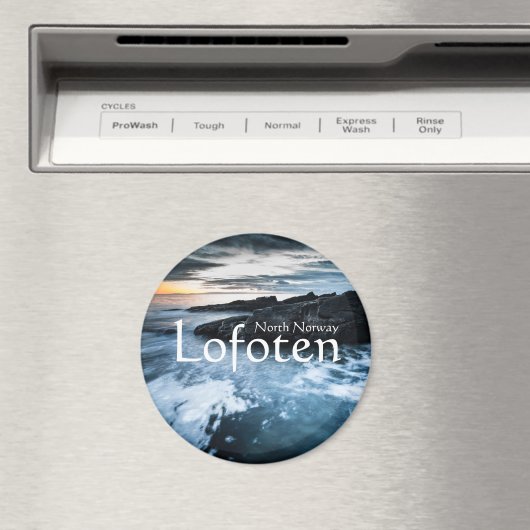 Norwegen Lofoten Magnet (In Situ (Geschirrspüler))
