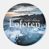 Norwegen Lofoten Magnet (Vorne)