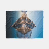 Norwegen Lofoten Mountain Fleecedecke (Vorderseite (Horizontal))
